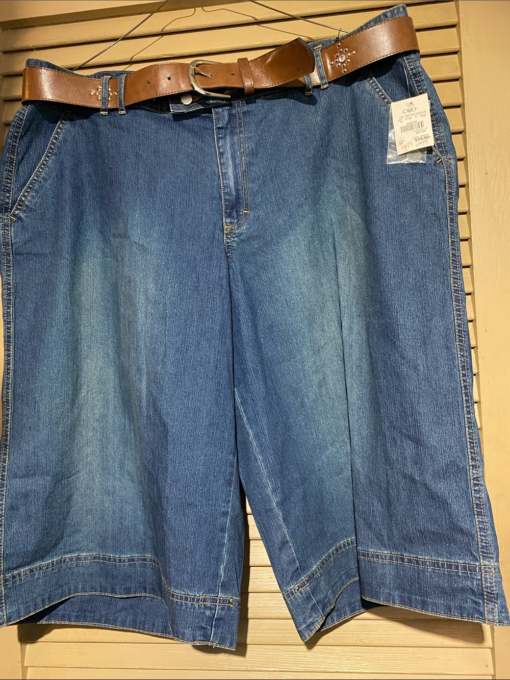 Women’s Blue Denim Jeans Shorts - Classic Casual